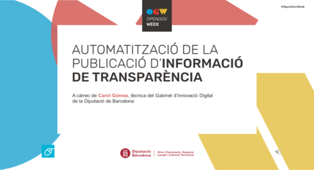 Webinar transparència OGW2023