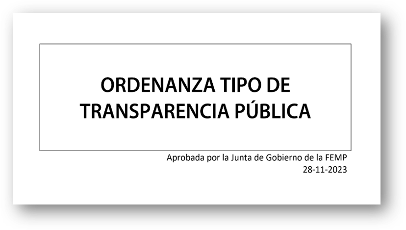 Ordenança transparència pública