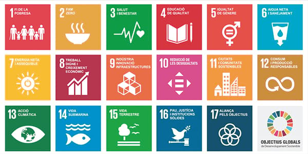 Els 17 ODS de l’Agenda 2030, també al mon local.