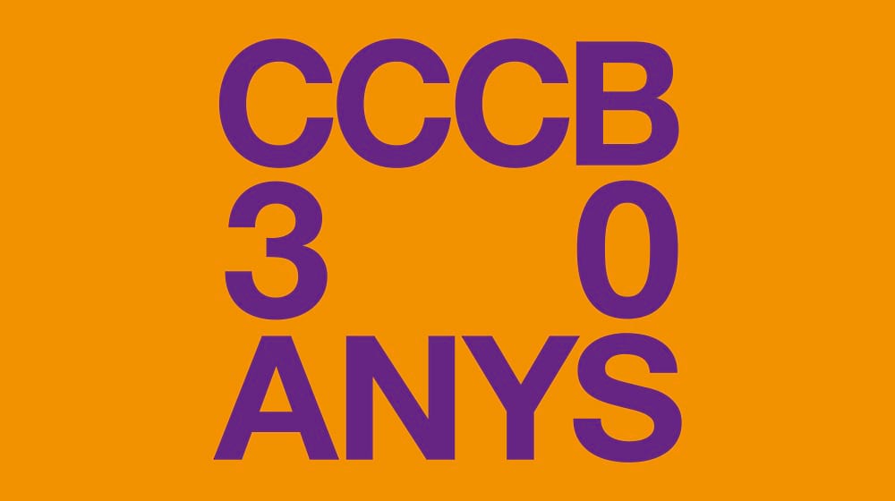 Imatge del 30è aniversari del CCCB
