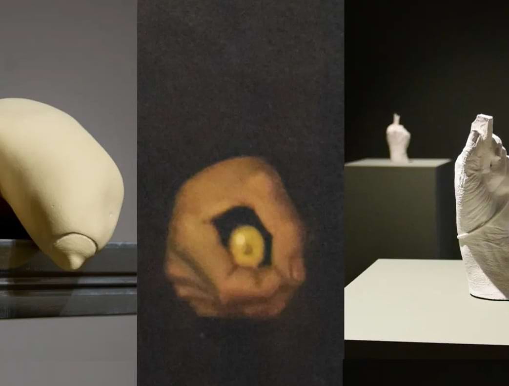 Imatge exposició vinculada «Les mans, els pits, els dits»