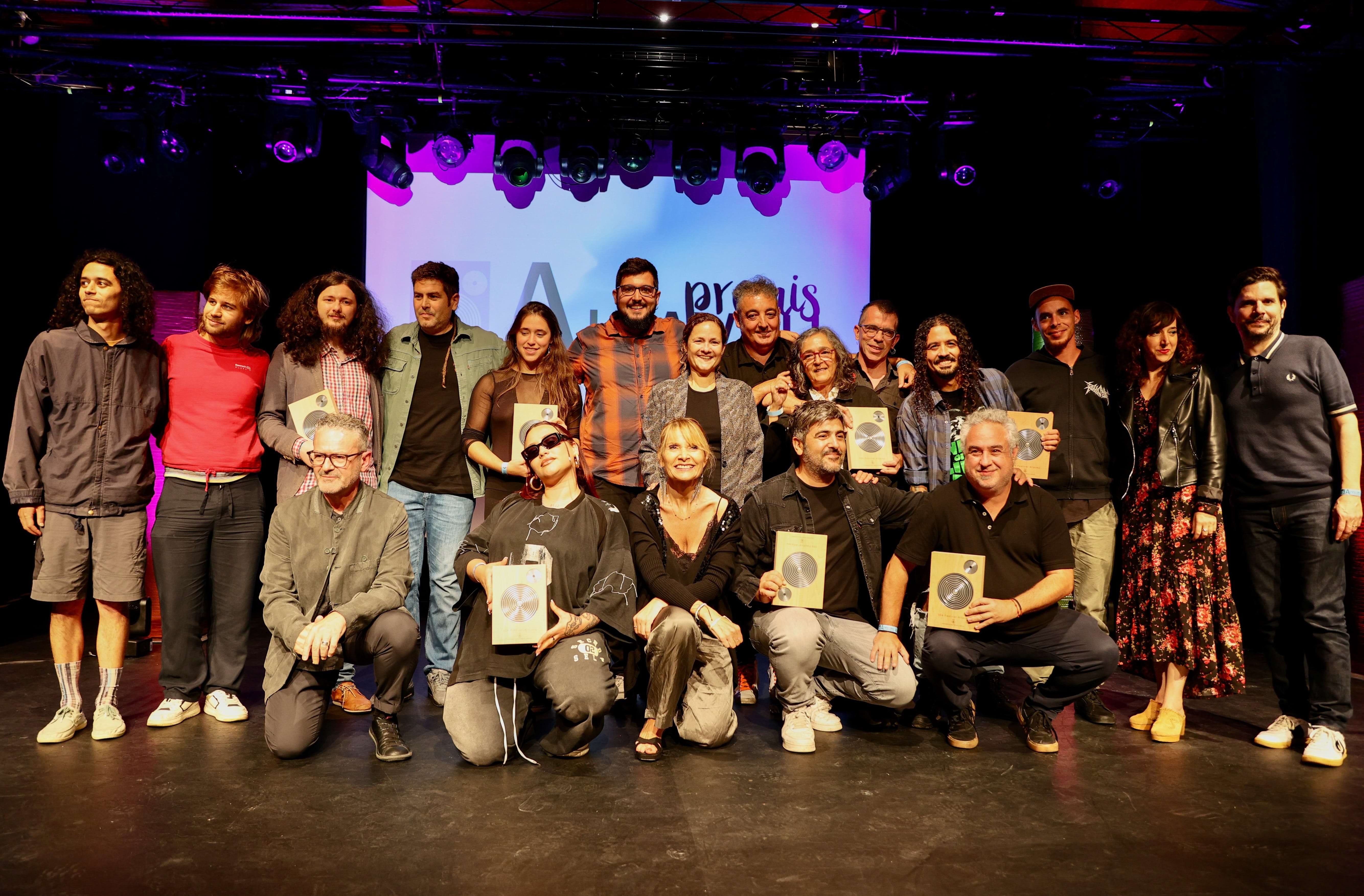 Artistes guardonats amb els Premis Altaveu 2024