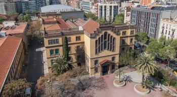 L’Escola del Treball al conjunt del recinte. Diputació de Barcelona. Subdirecció d’Imatge Corporativa i Promoció Institucional. Eva Guillamet, 2018